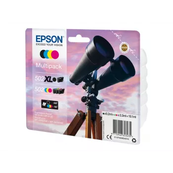 Cartucho de tinta Epson 502 XL 4 unid. original alto (XL) rendimento preto, azul, magenta, amarelo