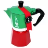 Bialetti Moka Express Italia 6TZ (300 ml) vermelho-verde
