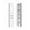 Armário de arrumação de casa de banho top e shop NEL II BIEL POŁ — de pé, 5 prateleiras, 310×300×1740 mm, branco