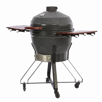 TunaBone | Grelhador Kamado Pro 24 polegadas | Tamanho L | Cinzento escuro