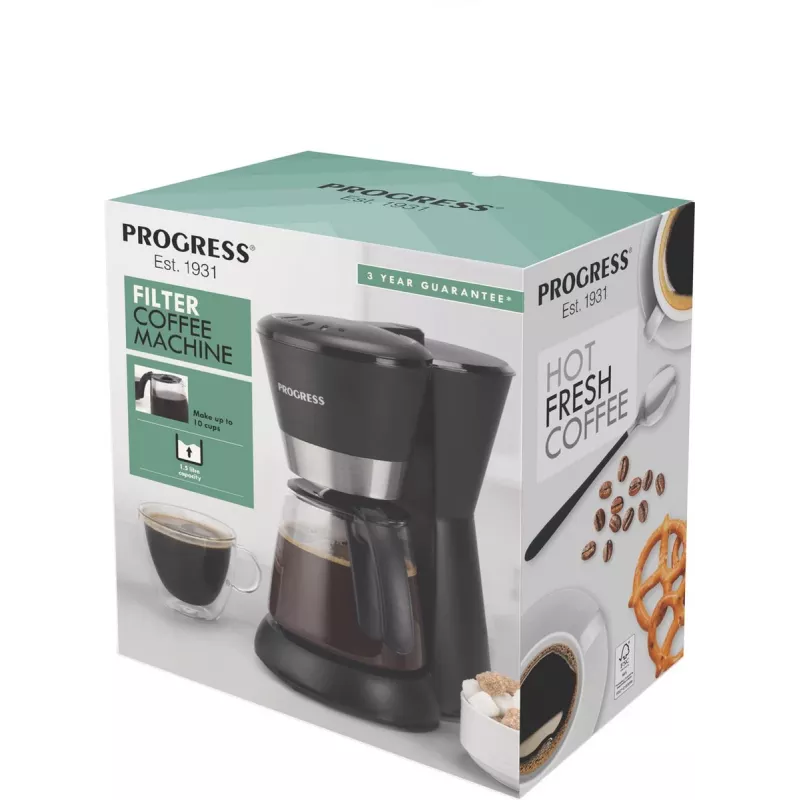 Máquina de café Progress 1,25 L EK6160PVDE