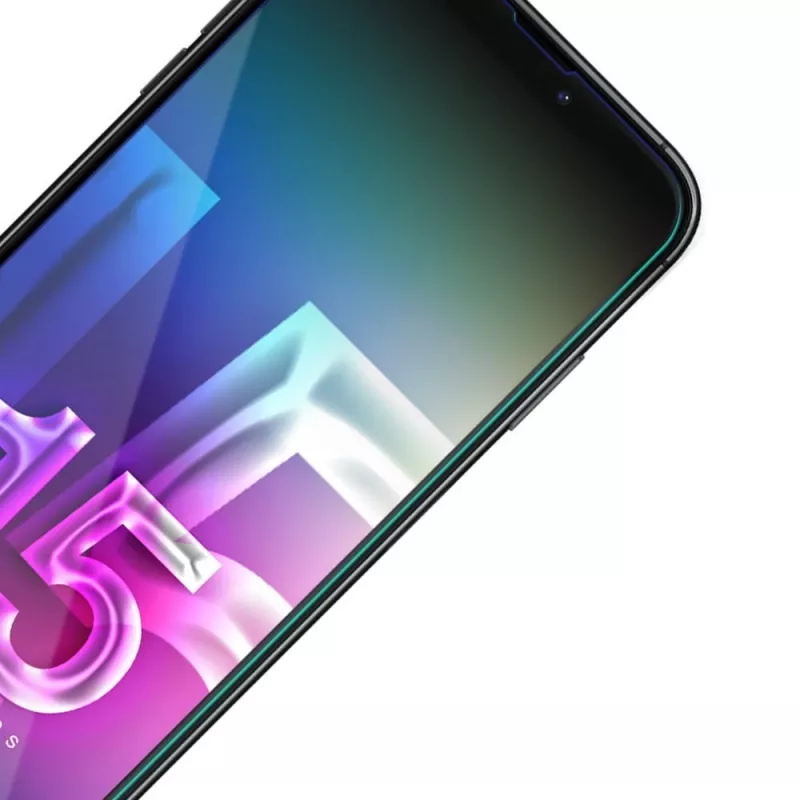 Película protetora de ecrã flexível temperada 3MK FlexibleGlass Pro para Apple iPhone 15 – transparente, resistente a riscos