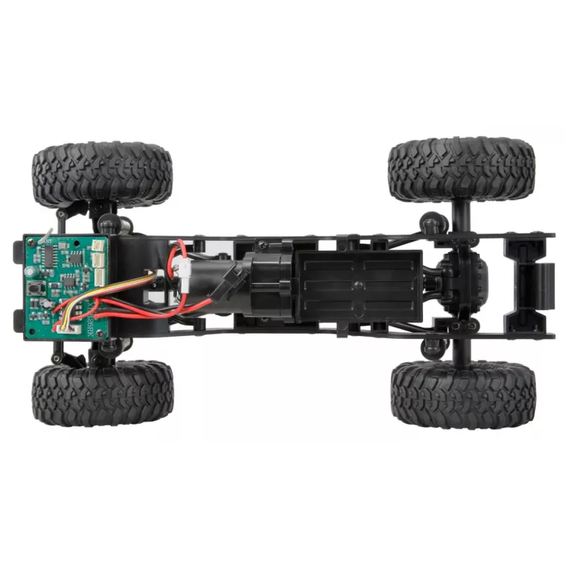 RC crawler Amewi AMXRock 4WD 1:16 RTR, verde