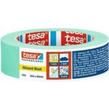 tesa ALLROUND MASK 04352-00002-00 fita crepe menta (C x L) 50 m x 30 mm 1 unid. (04352-00002-00)