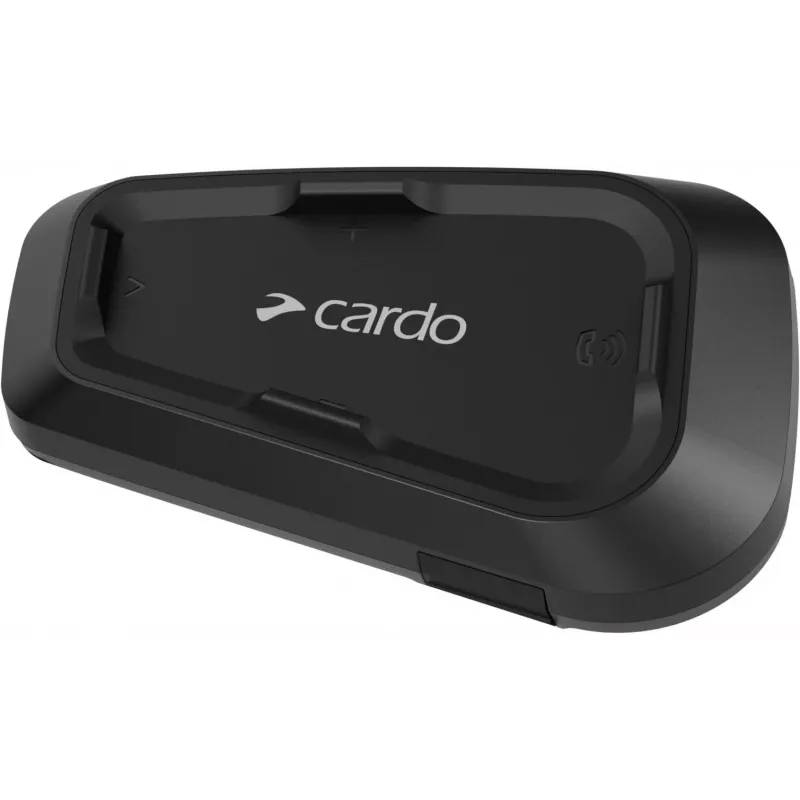 Cardo Spirit HD Duo intercomunicador para mota 2 canais 600 m preto
