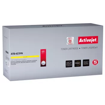 Toner Activejet ATB-423YN (substitui Brother TN-423Y; Supreme; 4000 páginas; amarelo)