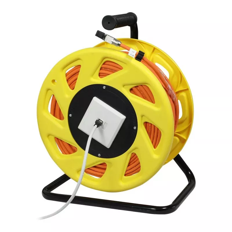 Synergy 21 S216822V2 Bobina de cabo, cabo em bruto Cat.6A/Cat.7a S-STP (S/FTP), 90 m, 1x tomada/ficha RJ45