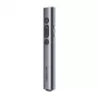 Ponteiro laser sem fios Vention KQIH0 – laser vermelho, alcance máximo 50 m, interface USB, caixa leve em PVC