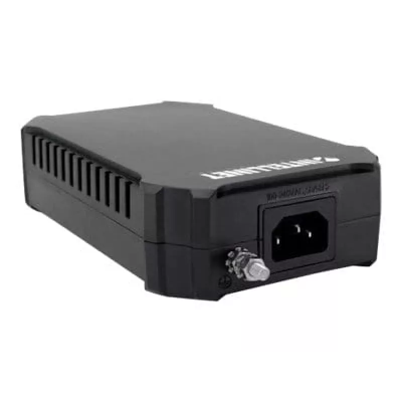 Injetor Gigabit PoE++ Intellinet, uma porta de 95 W, compatível com IEEE 802.3bt (4PPoE), caixa em plástico, montagem na parede