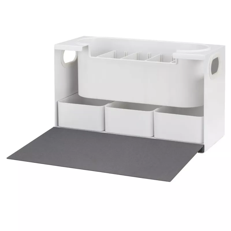 Organizador MACLEAN MC-479 caixa de arrumação universal 367×150×220 mm, capacidade de carga 8 kg