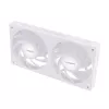 Ventoinha Akasa VEGAS A24 12 cm branco rolamento de esferas