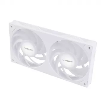 Ventoinha Akasa VEGAS A24 12 cm branco rolamento de esferas