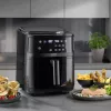 Fritadeira de ar quente Caso Steam and AirFry 700, 1700 W, 7 L, preto