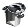 Panela de pressão Maestro MR-2901, 6 L, 22 cm, prateada, 80 kPa