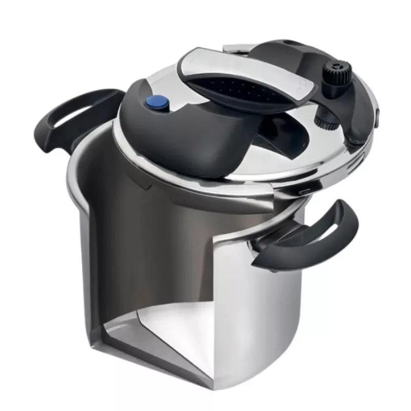 Panela de pressão Maestro MR-2901, 6 L, 22 cm, prateada, 80 kPa
