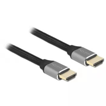 Cabo HDMI DeLOCK Ultra High Speed 48 Gbps 8K 60 Hz cinzento 1 m