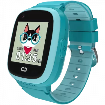 Relógio infantil CANYON Sunny KW-48 vídeo 4G GPS jogos e música Azul