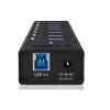 ICY BOX IB-AC618 USB 3.2 Gen 1 (3.1 Gen 1) Type-B 5000 Mbit/s preto