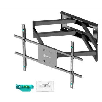 Suporte articulado e inclinável ONKRON M8L-B para televisores 42–110 polegadas, máx. 100 kg, com rotação, preto