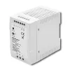Fonte de alimentação para calha DIN Qoltec 50914 | 90W | 12V | 7,5A | branco | slim