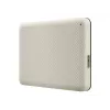 Toshiba Canvio Advance - disco rígido - 4 TB - externo (portátil) - 2.5 (6.4 cm) - USB 3.2 Gen 1 - bege claro