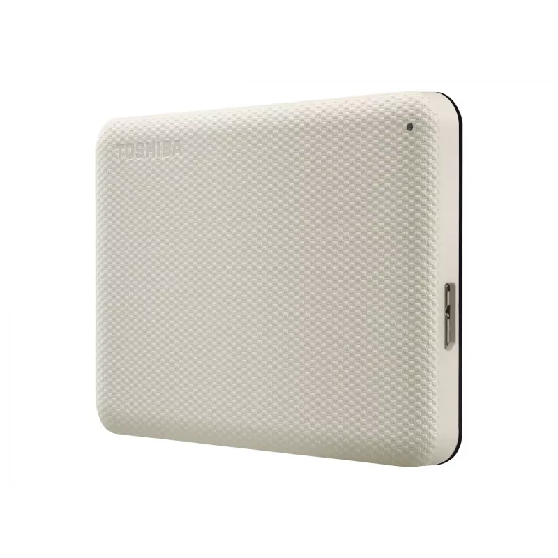 Toshiba Canvio Advance - disco rígido - 4 TB - externo (portátil) - 2.5 (6.4 cm) - USB 3.2 Gen 1 - bege claro