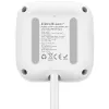 Power Cube QOLTEC 52547 Régua de tomadas 3×tomadas AC, 2×USB-A, 1×USB-C PD 20W