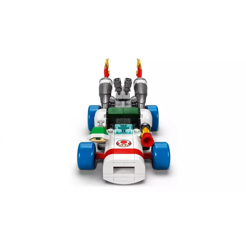 Brinquedo de construção LEGO Conjunto 72035 Super Mario Mario Kart Oficina do Toad, níveis interativos e figuras
