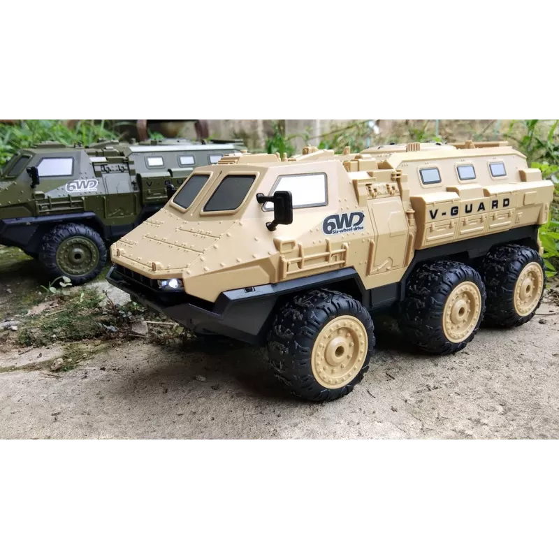 Amewi V-Guard veículo blindado 6WD 1:16 RTR RC telecomandado modelo motor elétrico (22585)