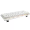 Teclado Ducky One 3 Aura branco Mini gaming USB QWERTY US International