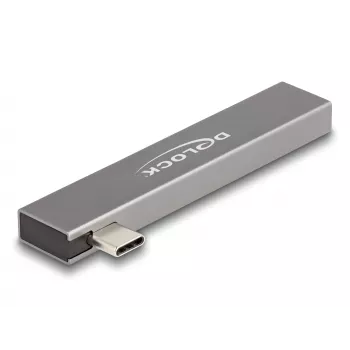 Hub USB DeLOCK 3 portas fino USB Type-C 10 Gbps 2 x USB 2.0