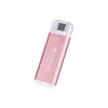 Disco SSD Transcend 512 GB externo USB Type-C ESD300 rosa