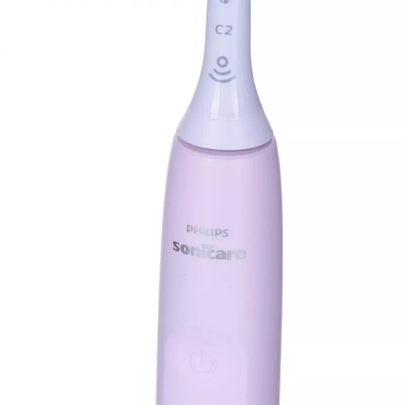 Escova de dentes elétrica sónica Philips 3100 series HX3671/11 com sensor de pressão, bateria de iões de lítio integrada, 1 cabeça de escova, branco/rosa