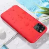 Capa para telemóvel Devia Nature Série para iPhone 12 Pro Max, silicone, vermelho