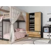 Roupeiro Topeshop SZAFA MALWA AN/AR K de quarto 5 prateleiras 2 porta(s)