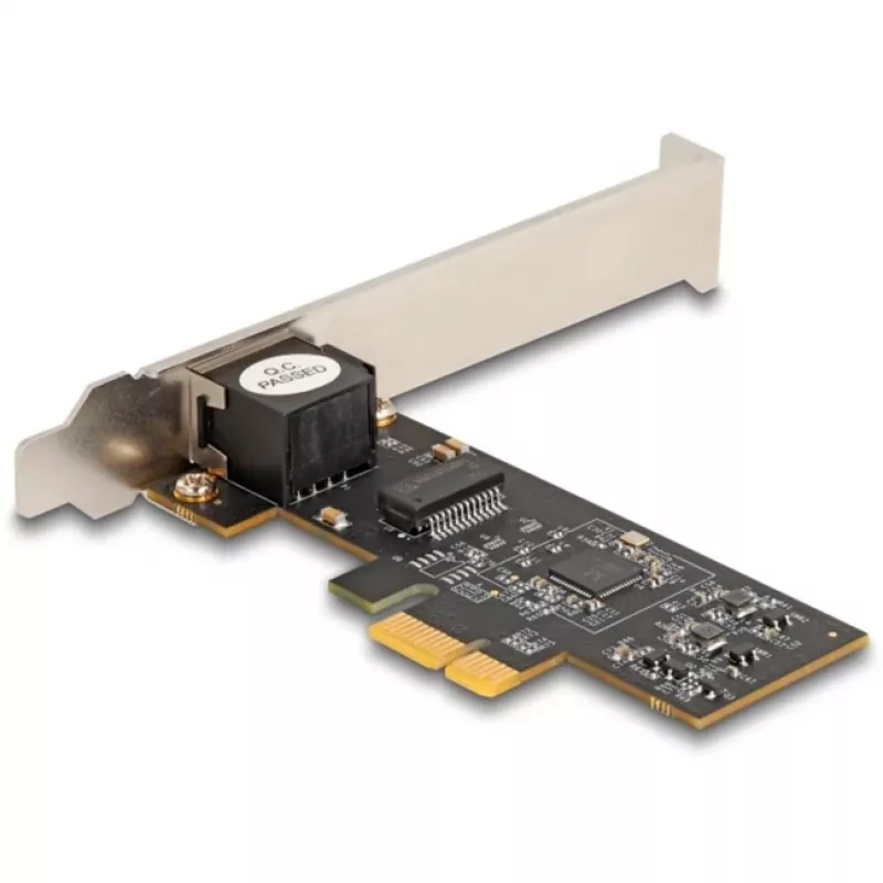 Placa DeLOCK PCI Express x1 81260 1 x RJ45 5 Gigabit LAN RTL8126