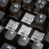 Teclado Gaming mecânico Sharkoon Crystal Shark preto DE com iluminação RGB
