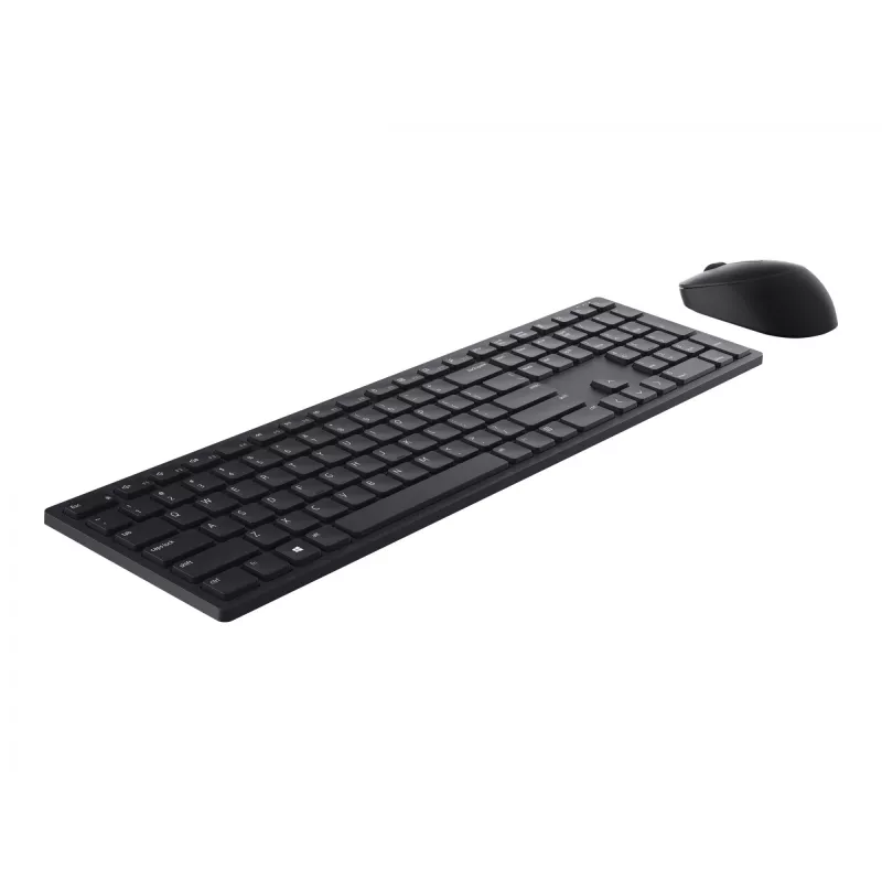 Conjunto de teclado e rato Dell KM5221W Wireless preto