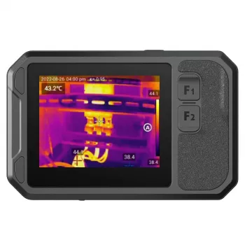 Câmara térmica Guide Sensmart PF210 256×192 px, LCD de 3,5 polegadas, 25 Hz, -20–550 °C, 16 GB, Wi‑Fi, USB‑C