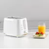 Torradeira Taurus TO800P 2 fatias 800 W branco com controlo por botões e botão rotativo