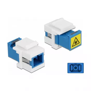 Módulo Keystone SC Simplex conector fêmea para SC Simplex conector fêmea DeLOCK 86832