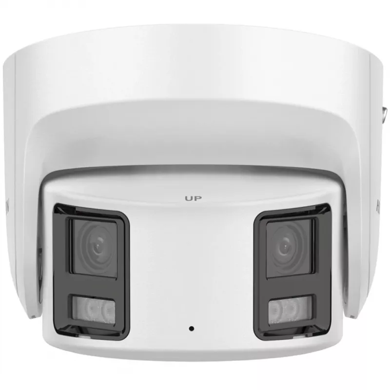 Câmara IP Hikvision DS-2CD2387G2P-LSU/SL (4mm)(C) ColorVu panorâmica tipo turret, 8 MP, 4 mm, 180°, IP67, PoE, branca