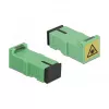 Acoplador de fibra ótica DeLOCK 85925 SC simplex fêmea para SC simplex fêmea