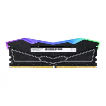 DIMM 32 GB DDR5-6400 (2x 16 GB) Dual-Kit, memória preta, FF3D532G6400HC40BDC01, Delta RGB, INTEL XMP