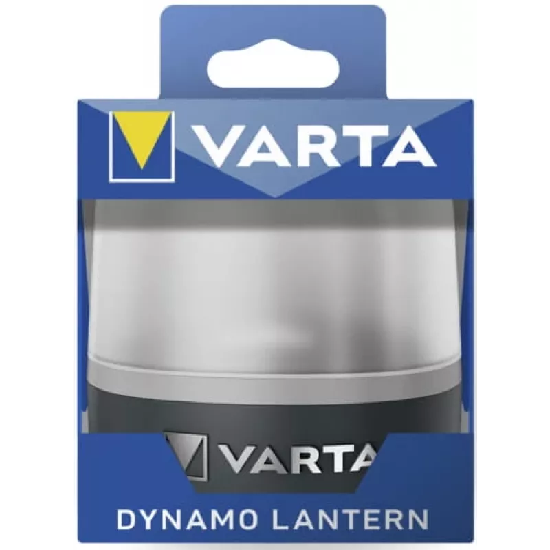 Lanterna dínamo recarregável por manivela Varta 17670 101 111 - luminária de emergência portátil