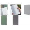 Caderno sigel RE‑UP A5 quadriculado cinzento-escuro capa mole 100 páginas