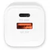 Fonte de alimentação ALLNET PSU-GaNPD-USB-1A1C-33W — carregador USB-C PD e USB-A QC 33W, ficha EU