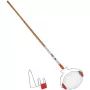 WOLF-Garten FC-M / ZM 140 Apanhador de fruta de rolo com cabo, vermelho