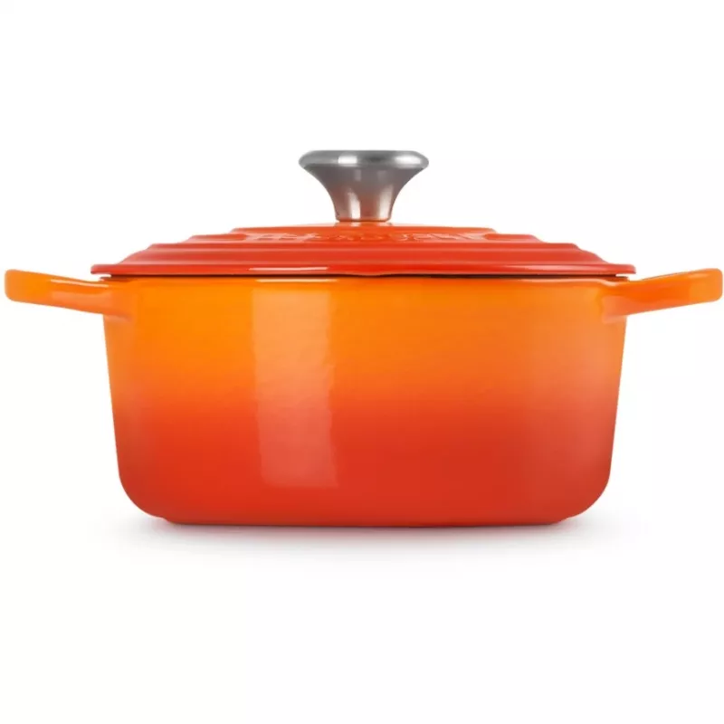 Le Creuset Signature Assadeira redonda 18 cm vulcânico