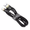 Cabo Baseus Cafule USB Lightning 1,5 A 2 m (dourado+preto)